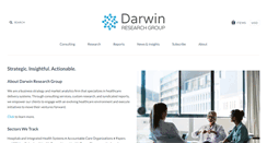 Desktop Screenshot of darwinresearch.com